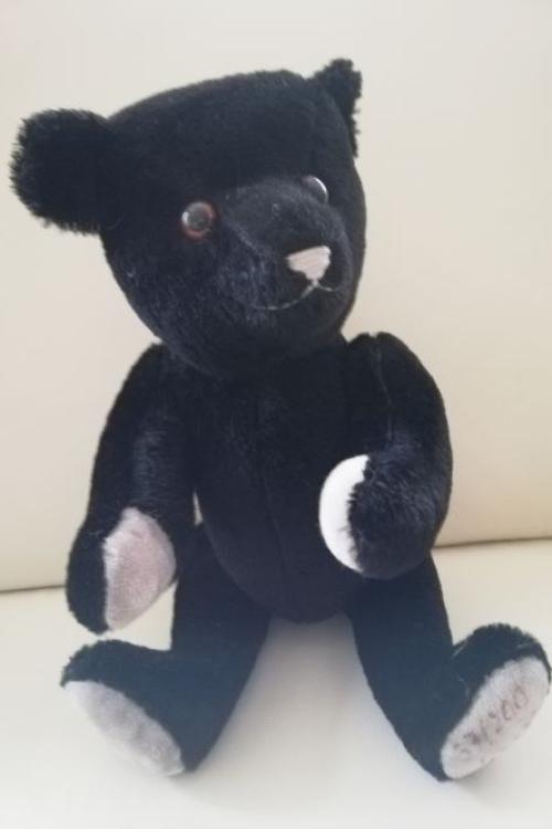 Teddybär Althans Teddybear Sammlerteddy schwarz