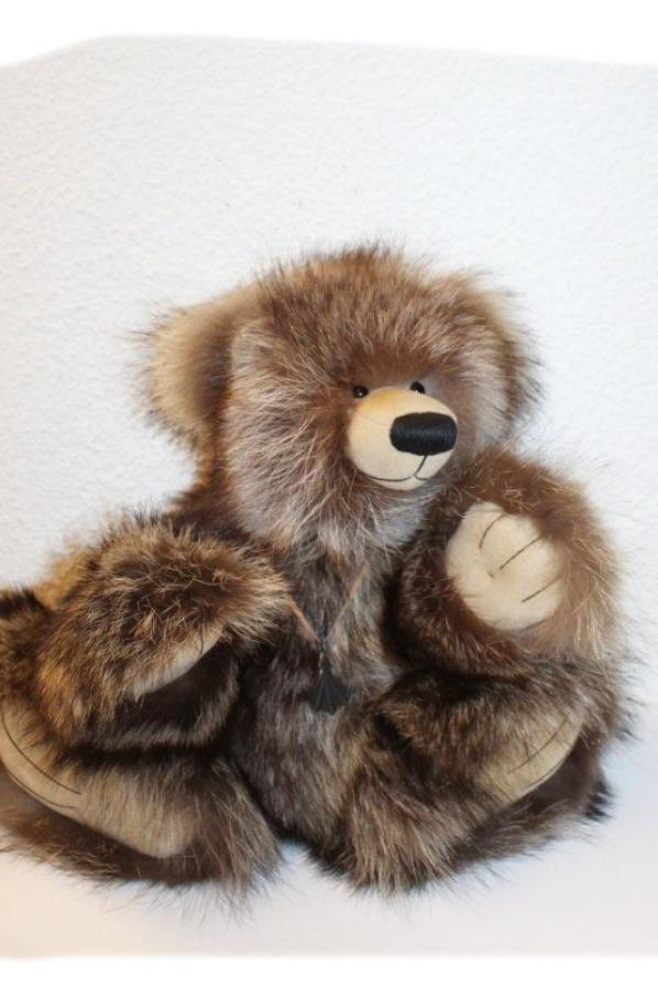 Echtfell Teddybär vintage