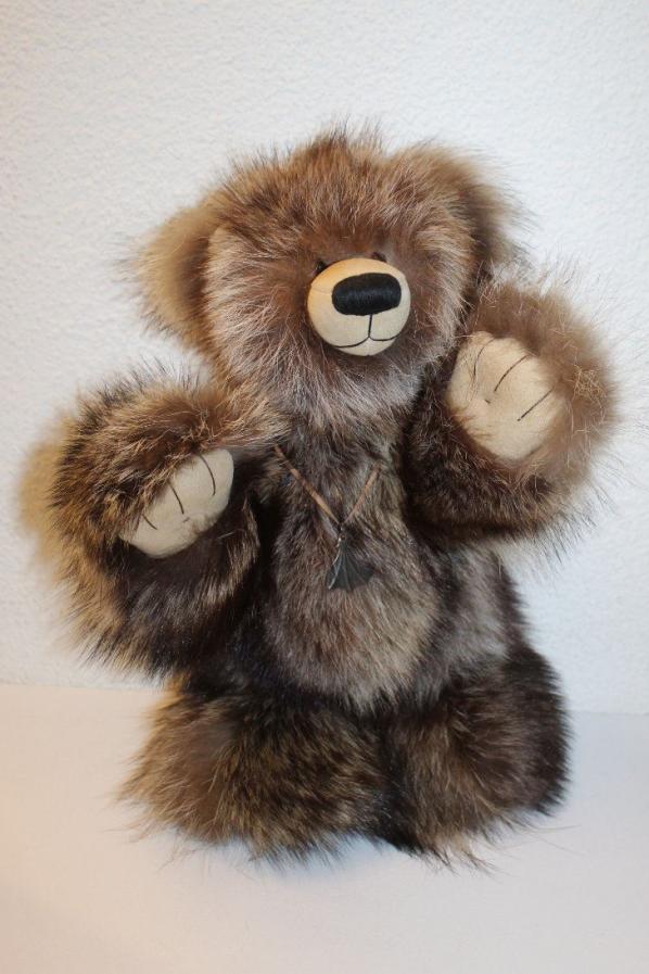 Teddybaer fur / Fellteddybär Echtfellteddybär