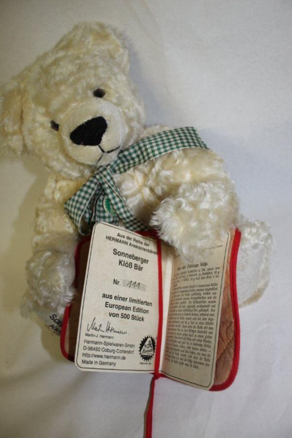 Sonneberg Klössbär, Sammlerteddeybaer