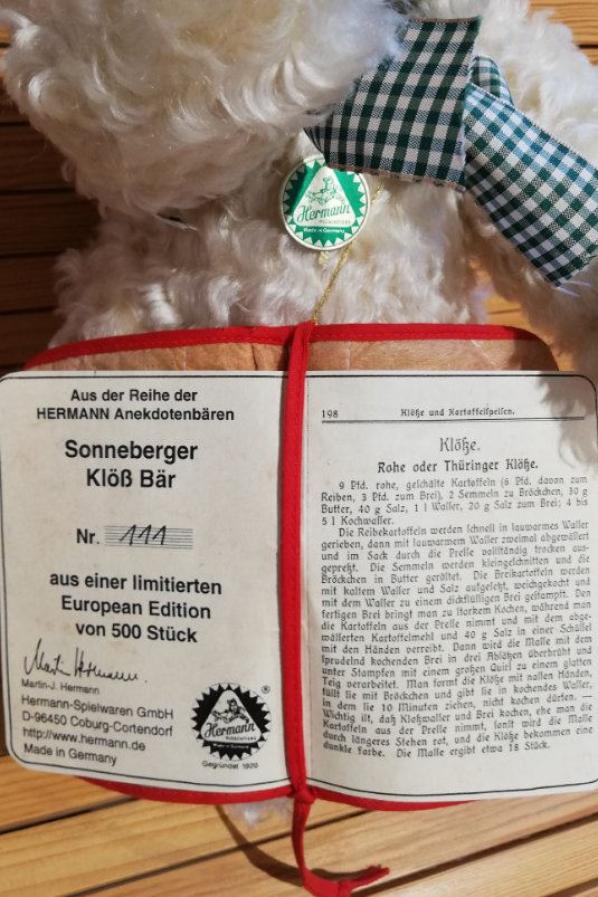 Sonneberger Klössteddybär, Sammlerteddybaer