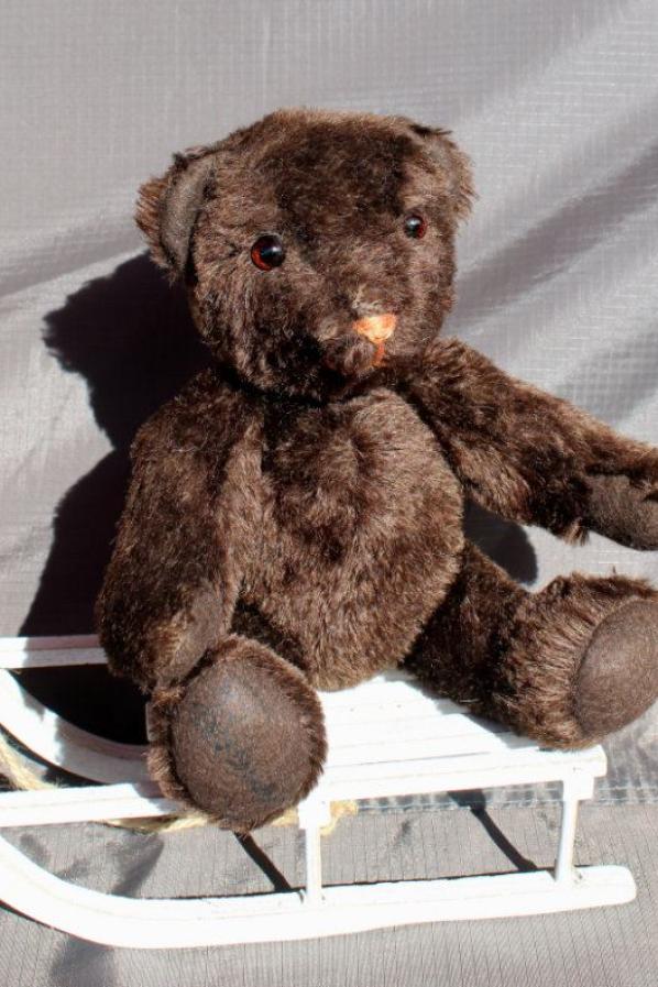 Teddybaer alt antik vintage