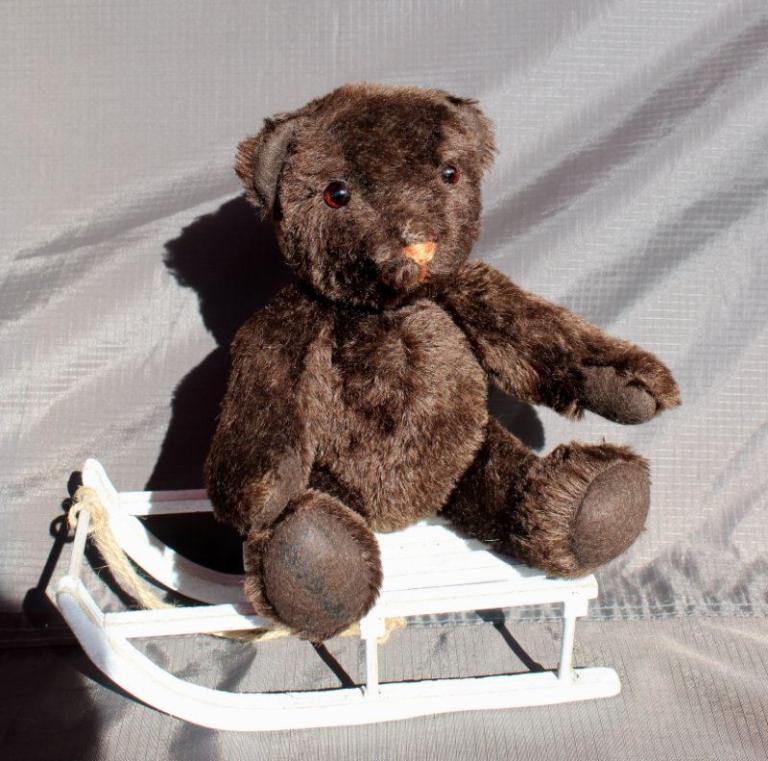 Teddybaer alt antik vintage