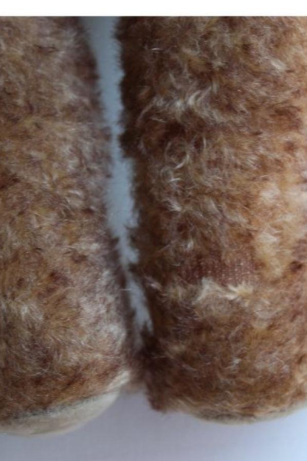 Teddybär Unikat Ignatius, Roseneggteddybär vintage