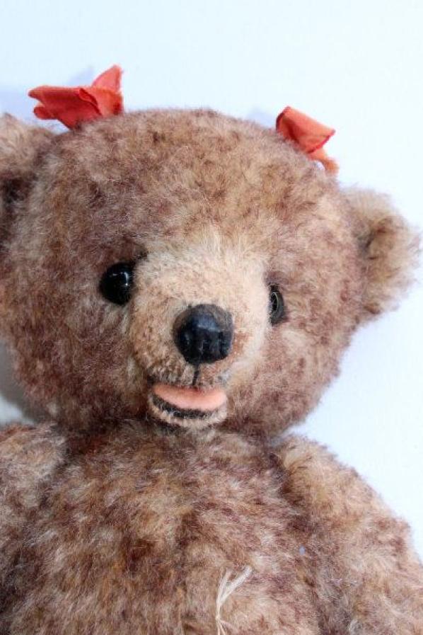 Teddybär Unikat Ignatius, Roseneggteddybär vintage