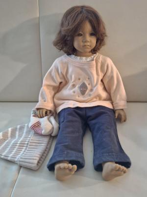 Sammlerpuppe Enzo von Annette Himstedt