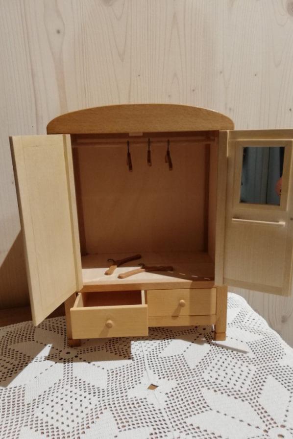 Puppenmöbelset antik - vintage, Spielzeugpuppenmöbel, Sammlerpuppenmöbel