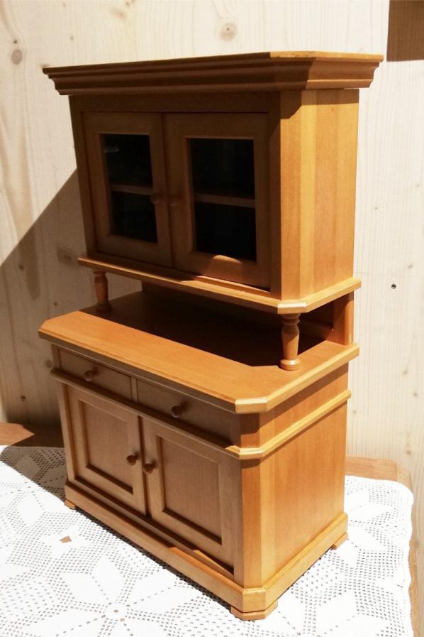 Model-Küchenbuffet, Küchenbuffet Holz für Puppen