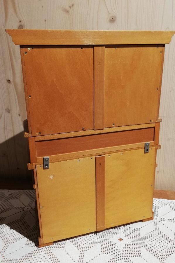 Model-Küchenbuffet, Küchenbuffet Holz für Puppen