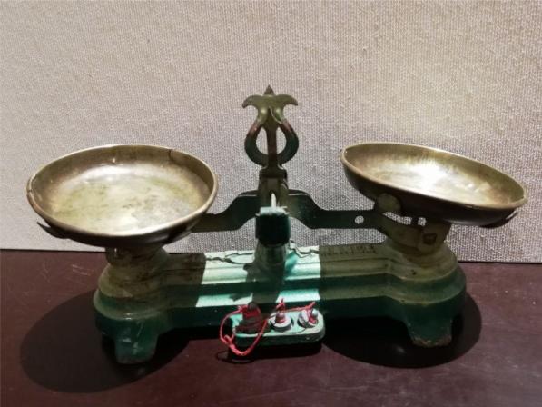 Puppenwaage vintage, Sammlerstück