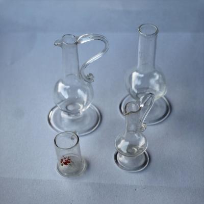 Puppenhaus Glasgefässe Lauscha, 1:12, vintage