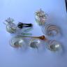 Glasset für's Puppenhausset, Lauschaglas, selten, vintage