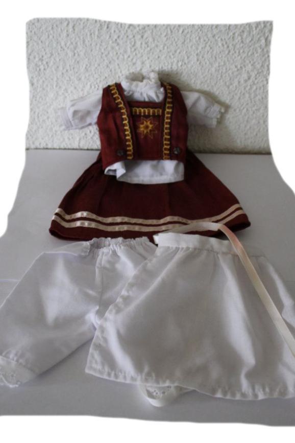 Puppenkleiderset für Heidi Ott Puppen 30 cm