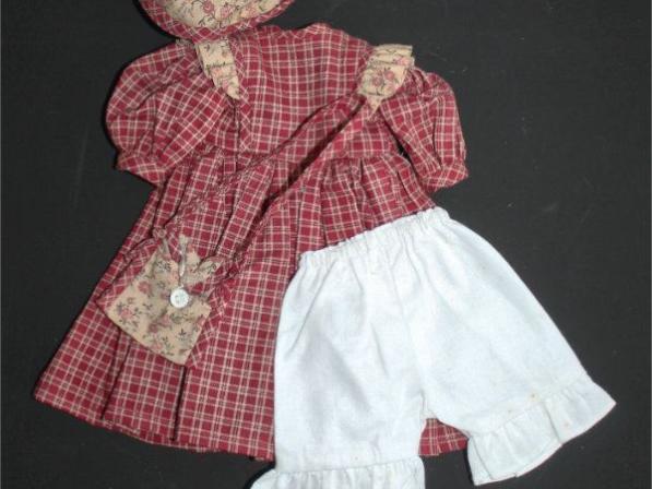 Puppenkleid Set, Heidi Ott für Puppen Gr. 30 cm, die Kleinen