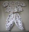 Puppenkleid, 2-Teiler, Puppenset