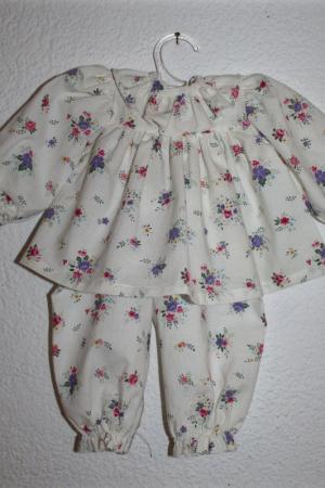 Puppenkleid, 2-Teiler, Puppenset