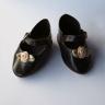 Puppenschuhe Gr. 8, Leder, vintage 